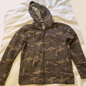 Express Men's Camouflage Zipper Hoodie